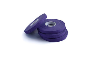 purple finger tape stack